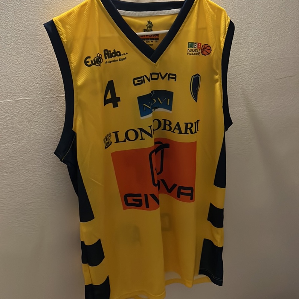 Givova Scafati Basketball Jersey